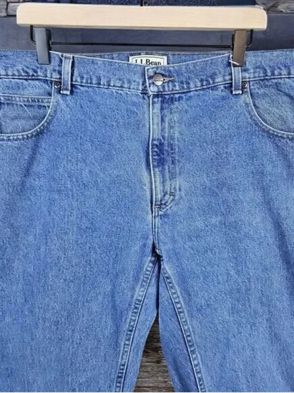 🌹Men's Straight Fit Denim Jeans — Classic Blue